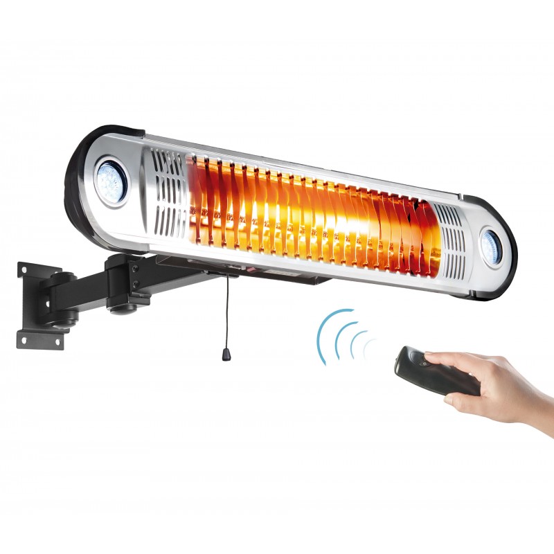 Calent. elec1500w+cont. rem+sop. pared. Lacor 69424