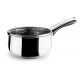 Cazo garinox 1810 Ø18CM con cestillo. Lacor 14618