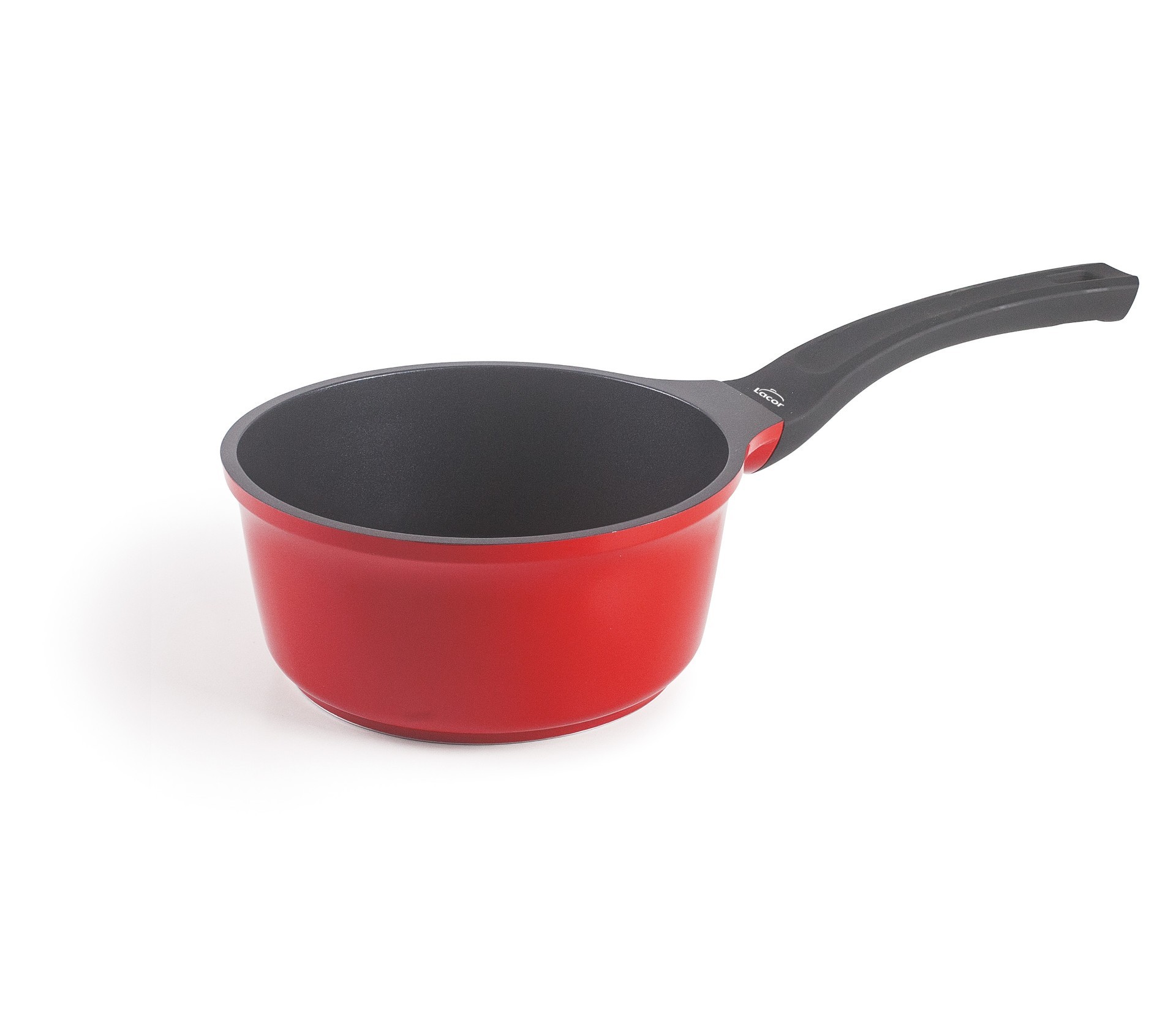 Cazo aluminio fundido safe roja 18 cm. Lacor 25958