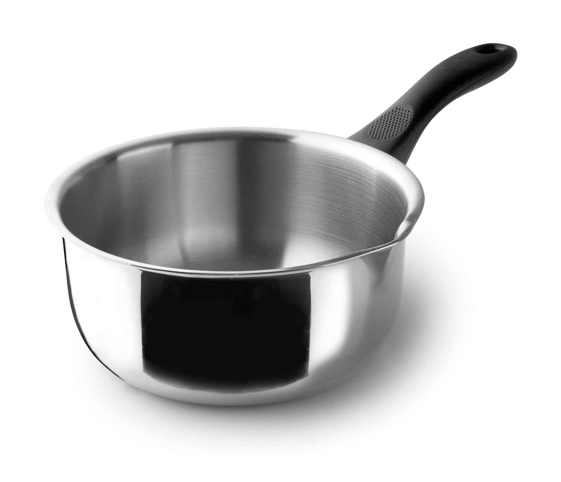 Cazo garinox con vertedor inox Ø12CM. Lacor 31312