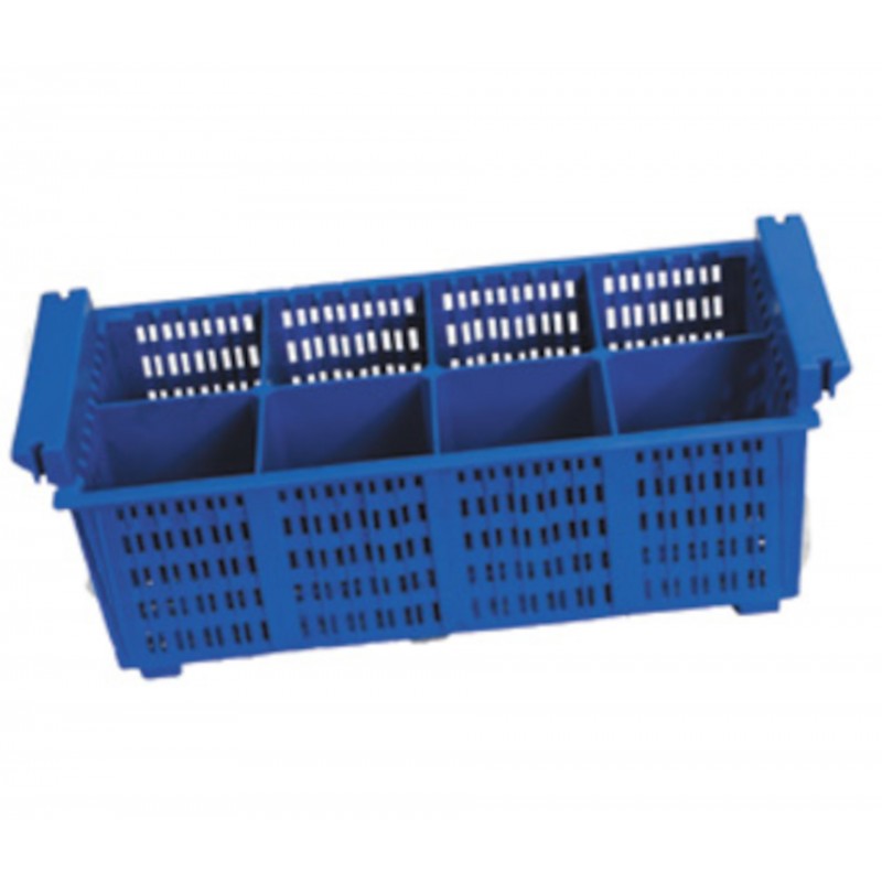 Cesta 8 compartimentos cubiertos. Lacor 69208