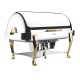 Chafing dish roll top patas laton 11. Lacor 69015