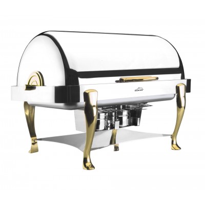 Chafing dish roll top patas laton 11. Lacor 69015