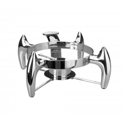 Soporte chafing-dish luxe redondo. Lacor 69097
