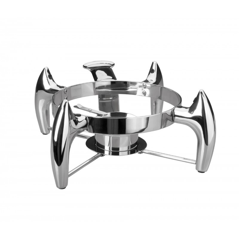 Soporte chafing-dish luxe redondo. Lacor 69097