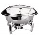 Chafing dish luxe redondo D37 cms.. Lacor 69101