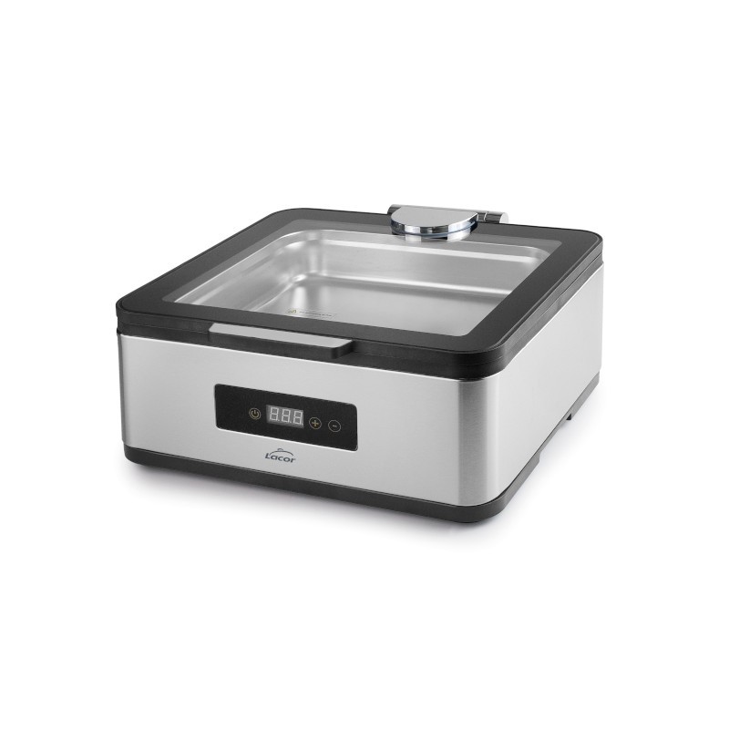 Chafing dish eléctrico GN 23 noir. Lacor 69682