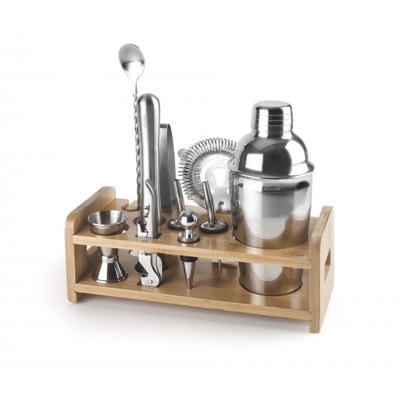 Set coctelería acero inoxidable. Lacor 62181