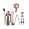 Set coctelería inox acabado cobre. Lacor 62182