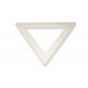 Triangulo 400 mm polietileno. Lacor 60402