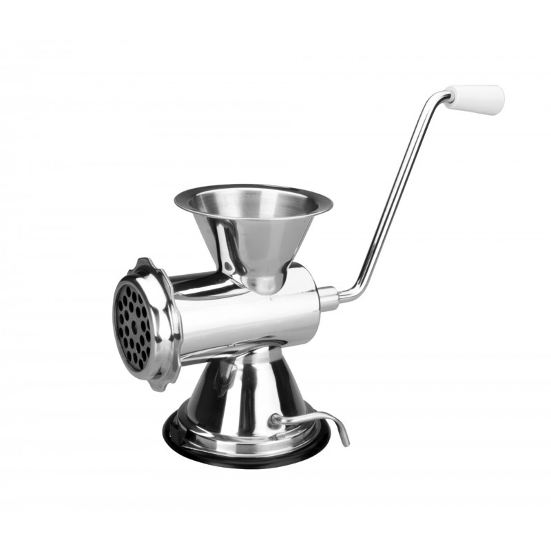 Picadora carne manual 3 dis. 4-5-8MM. Lacor 60329