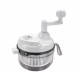 Mini chopper 2 cuchillas+batidor 1 lts.. Lacor 60361
