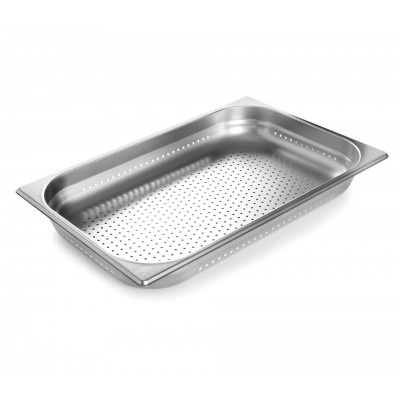 Cubeta GN pefor. GN 21 530X650X100 inox. Lacor 66012Z