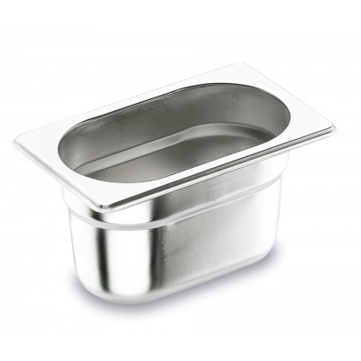 Cubeta GN 13 176X325X40 inox. Lacor 66340Z