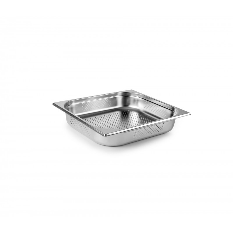 Cubeta perforada GN 23 354X325X100 inox. Lacor 66512Z