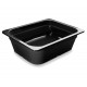 Cubeta negra melamina GN 12 265X325X65. Lacor 66265J