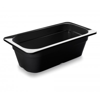 Cubeta negra melamina GN 13 176X325X100. Lacor 66310J