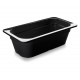 Cubeta negra melamina GN 13 176X325X65. Lacor 66365J