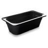 Cubeta negra melamina GN 13 176X325X65. Lacor 66365J
