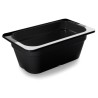 Cubeta negra melamina GN 14 265X162X65. Lacor 66465J