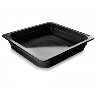 Cubeta negra melamina GN 23 350X325X65. Lacor 66565J