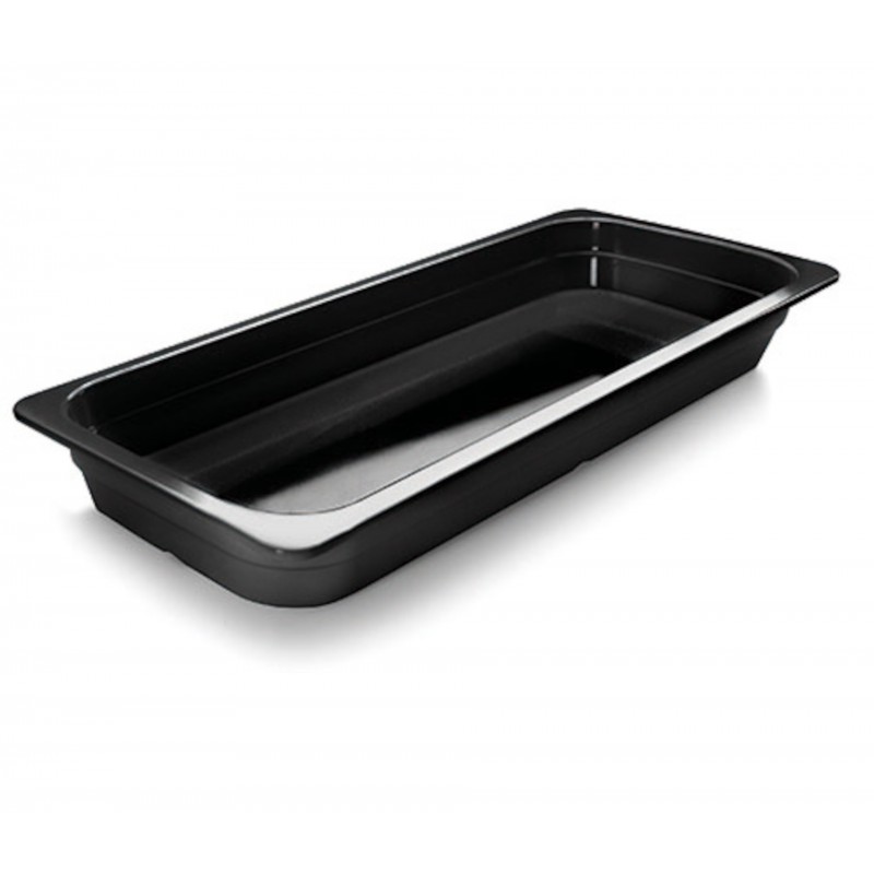 Cubeta negra melamina GN 24 530X160X65. Lacor 66765J