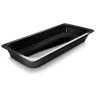 Cubeta negra melamina GN 24 530X160X65. Lacor 66765J