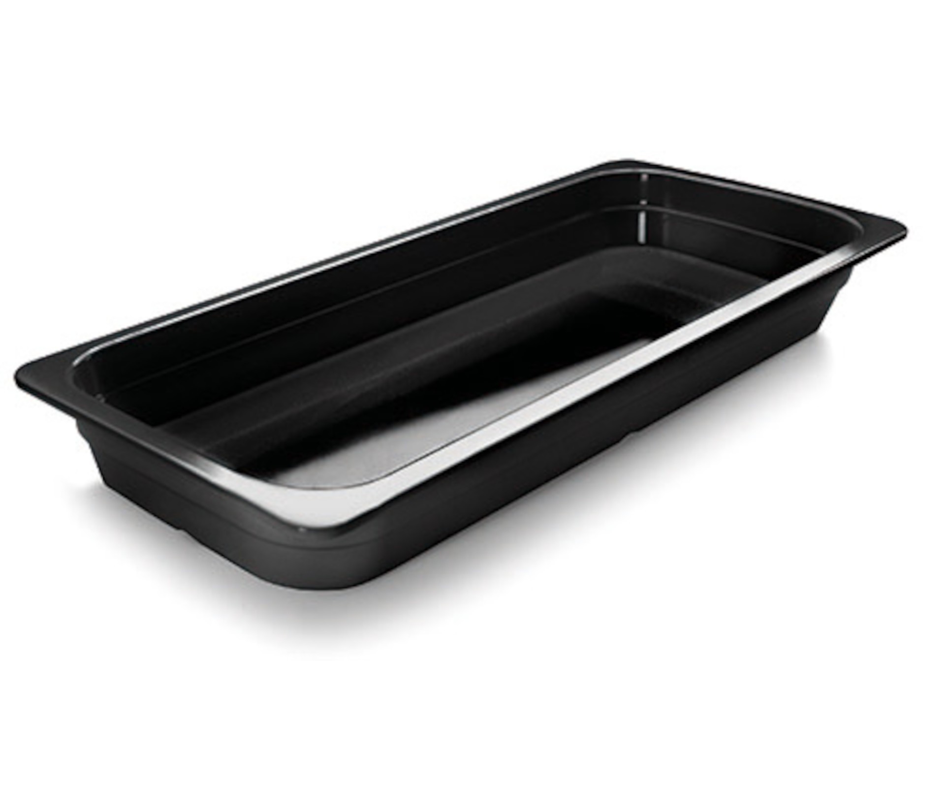 Cubeta negra melamina GN 24 530X160X65. Lacor 66765J