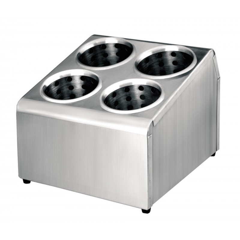 Soporte cubiertos 4 orificios cvasos. Lacor 33124