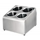 Soporte cubiertos 6 orificios cvasos. Lacor 33126