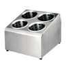 Soporte cubiertos 6 orificios cvasos. Lacor 33126