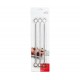 Pincho barbacoa cuadrado inox 200 mm.. Lacor 62446