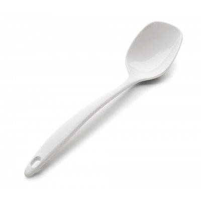 Cuchara recta melamina clasica blanco 25. Lacor 63601
