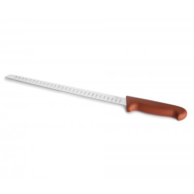 Cuchillo salmon select 305 cm marron. Lacor 38321