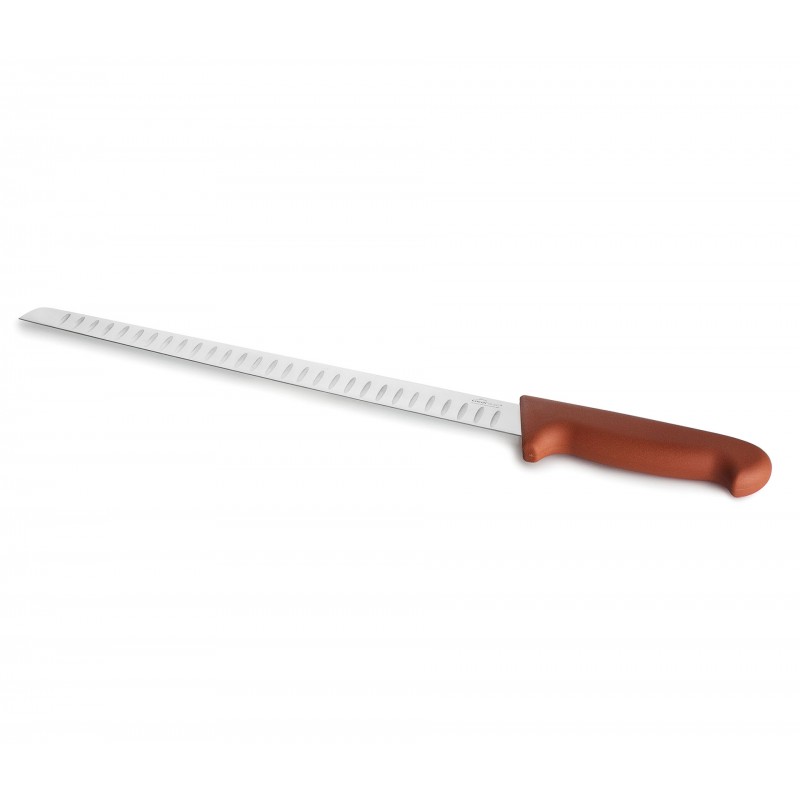 Cuchillo salmon select 305 cm marron. Lacor 38321