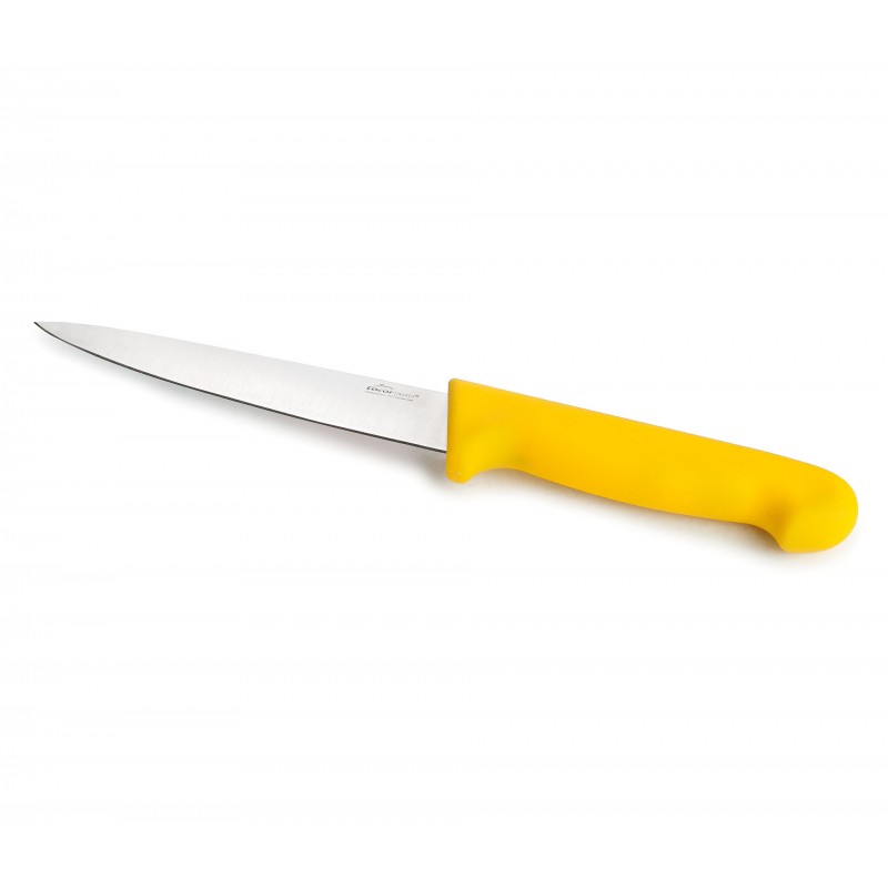 Cuchillo multiusos 15 cm amarillo. Lacor 38370
