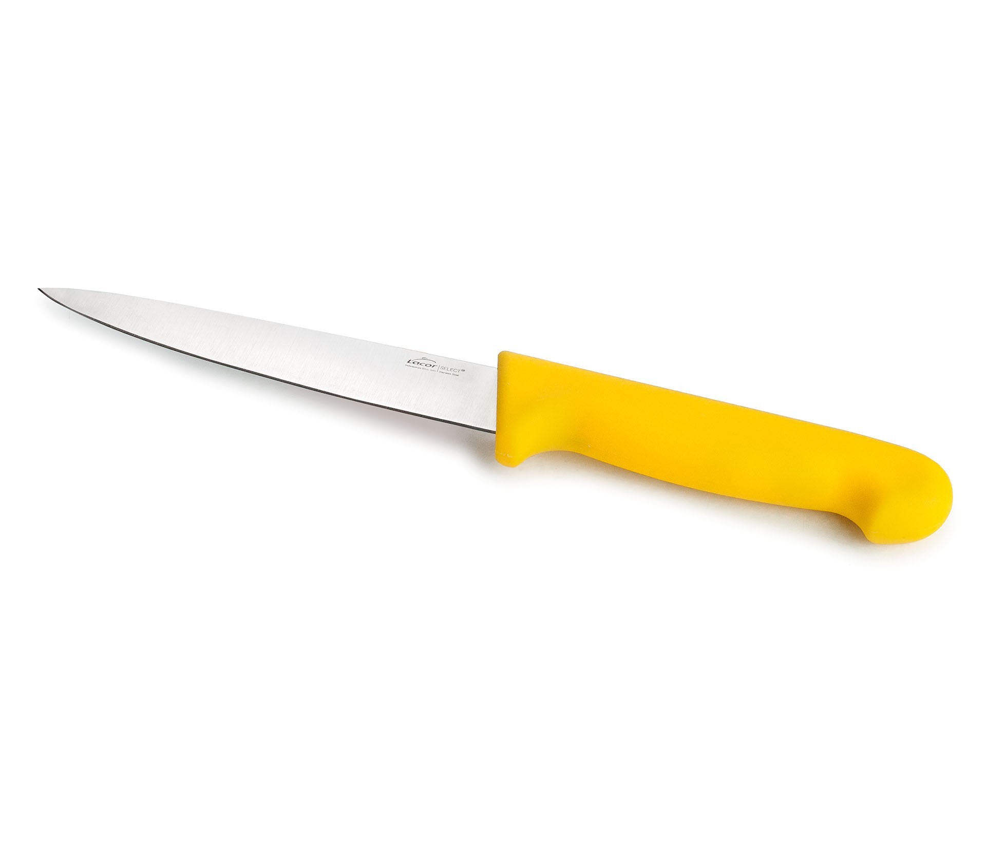 Cuchillo multiusos 15 cm amarillo. Lacor 38370