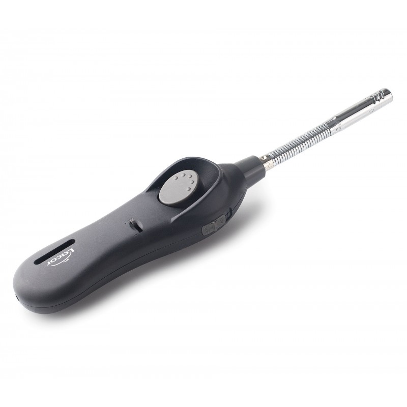 Encendedor A gas caña flexible black. Lacor 68966