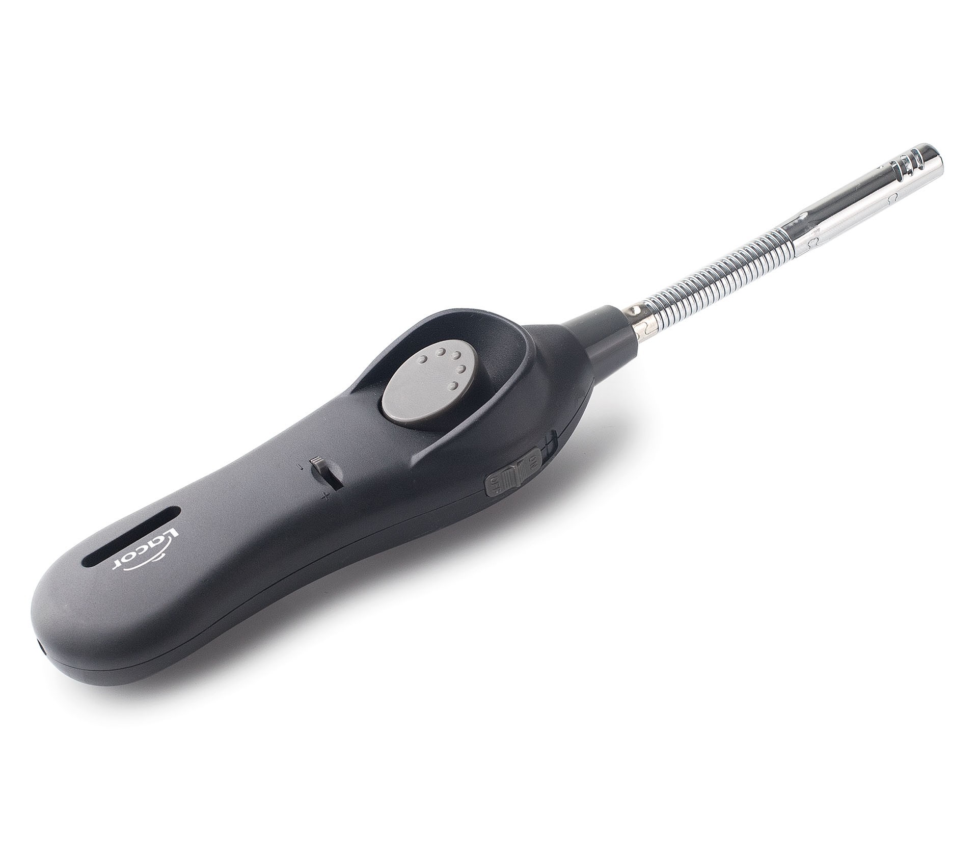 Encendedor A gas caña flexible black. Lacor 68966