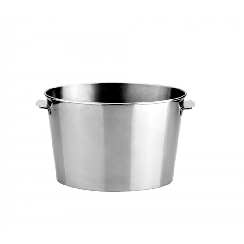 Cubo enfriachampan oval inox. Lacor 62338