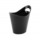 Cubo enfriabotellas negro 1 asa. Lacor 62354