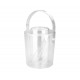 Cubitera D. pared acril3 lts. pinza+tapa. Lacor 62363