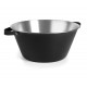 Barreño moon D 50 cms black. Lacor 65450