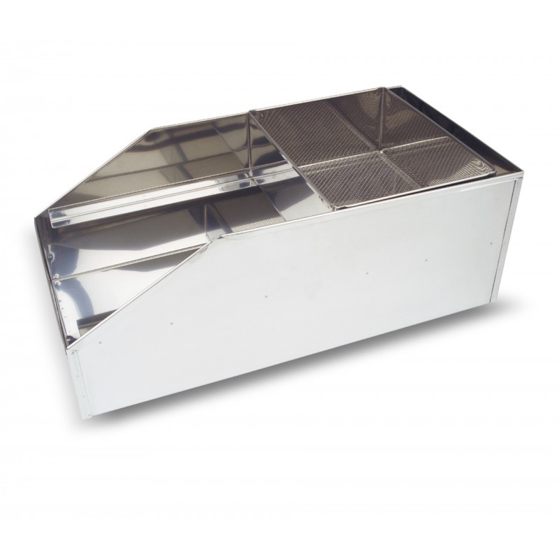 Harinero mediano 18X50X265 inox 1810. Lacor 50450