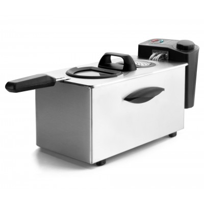 Freidora electrica 35 lts. 2000 W.. Lacor 69135
