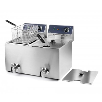 Freidora electrica 2 X 8 lts 6500W. Lacor 69469
