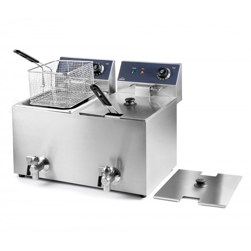 Freidora electrica 2 X 8 lts 6500W. Lacor 69469