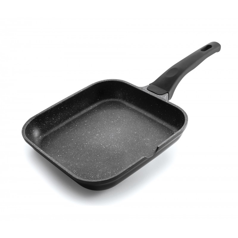 Asador liso eco-piedra 24x24 cms. Lacor 24123