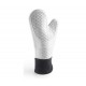 Guante cocina textil+silicona gris 38 cm. Lacor 61033
