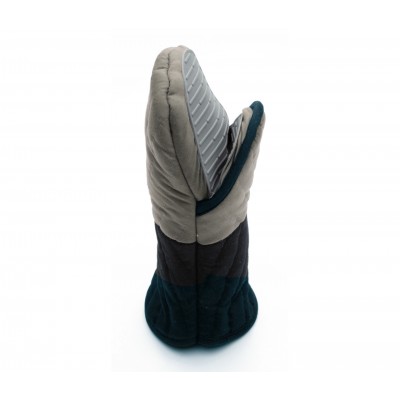 Guante cocina textil+silicona gris 32 cm. Lacor 61034